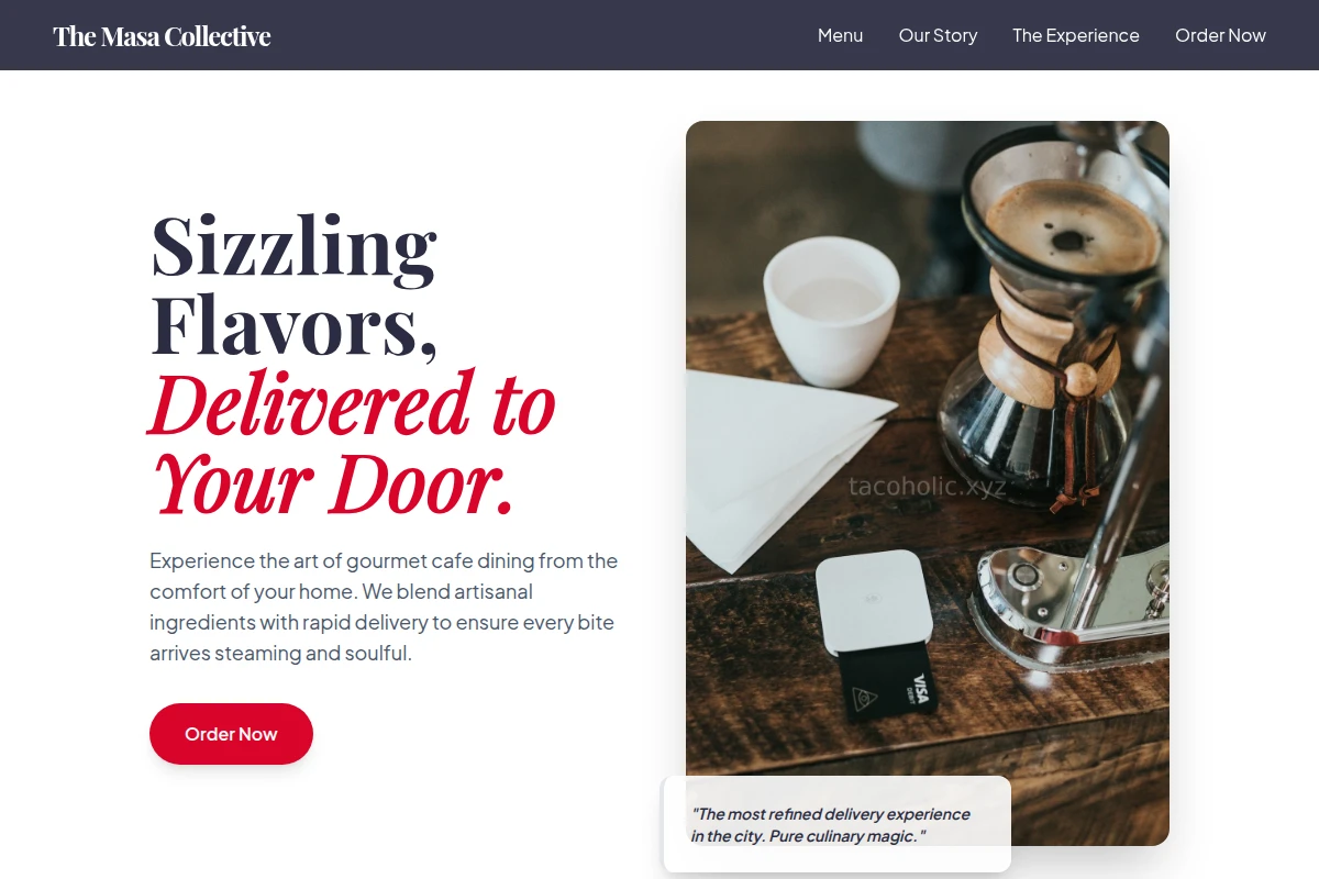 Delivery Cafe