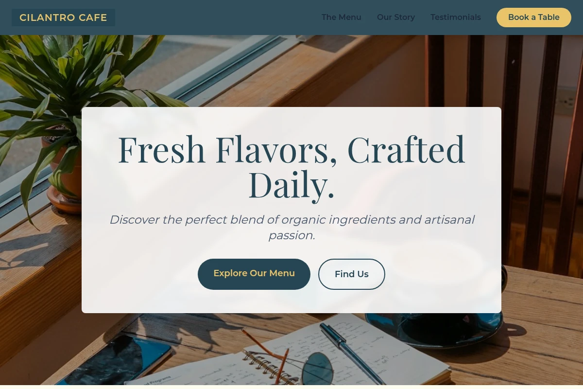 Cilantro Cafe