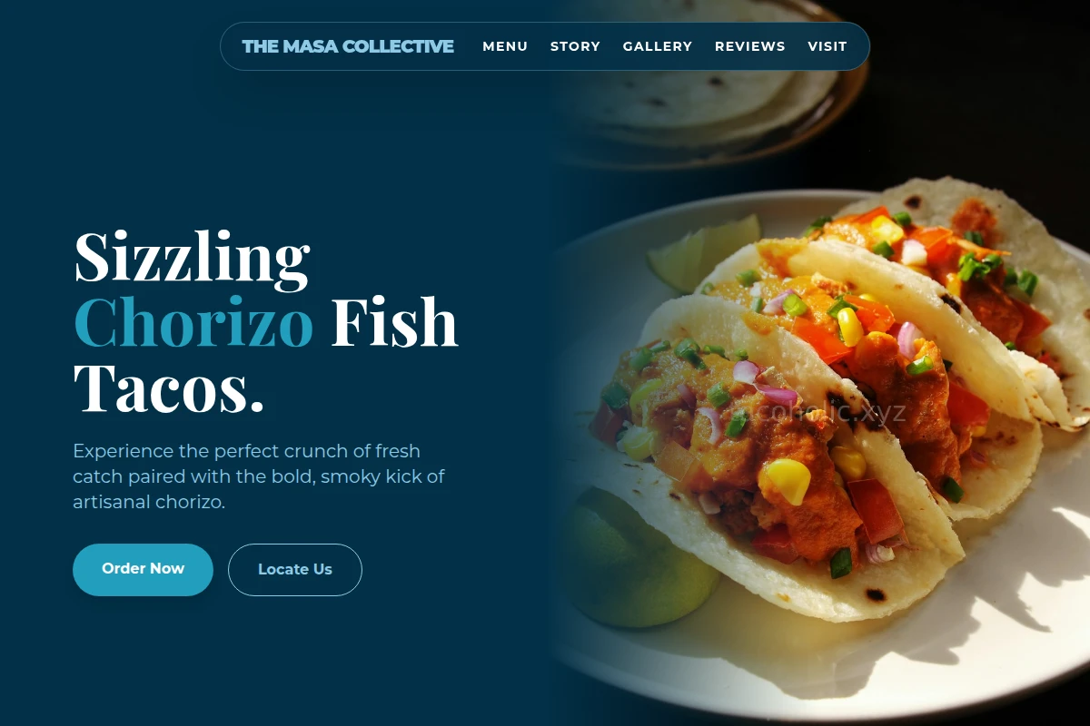 Chorizo Fish Tacos