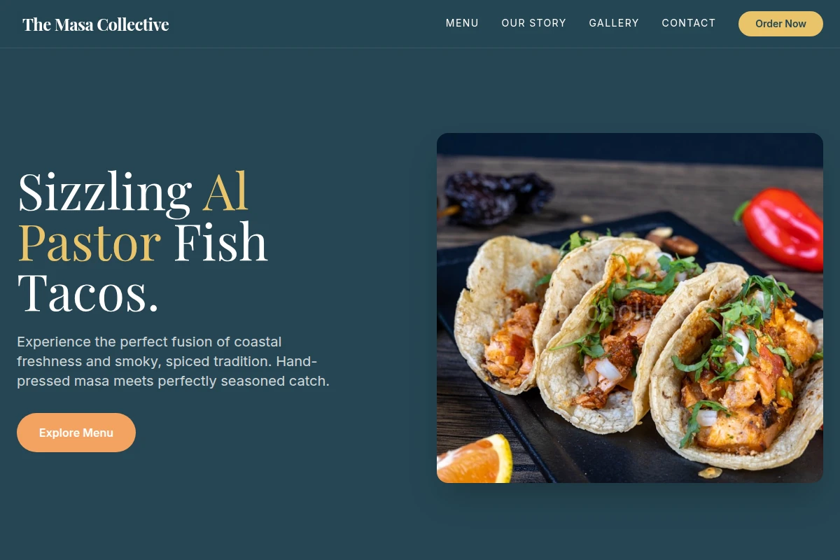 Al Pastor Fish Tacos
