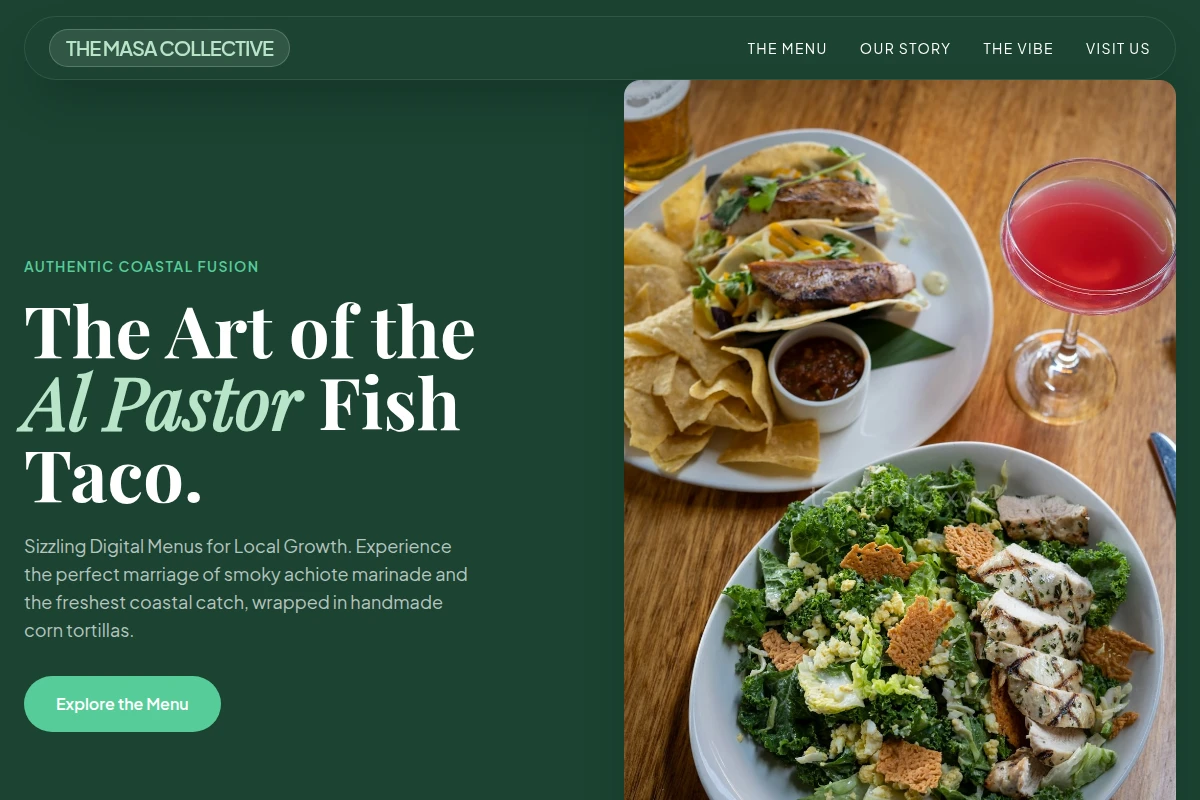 Al Pastor Fish Tacos