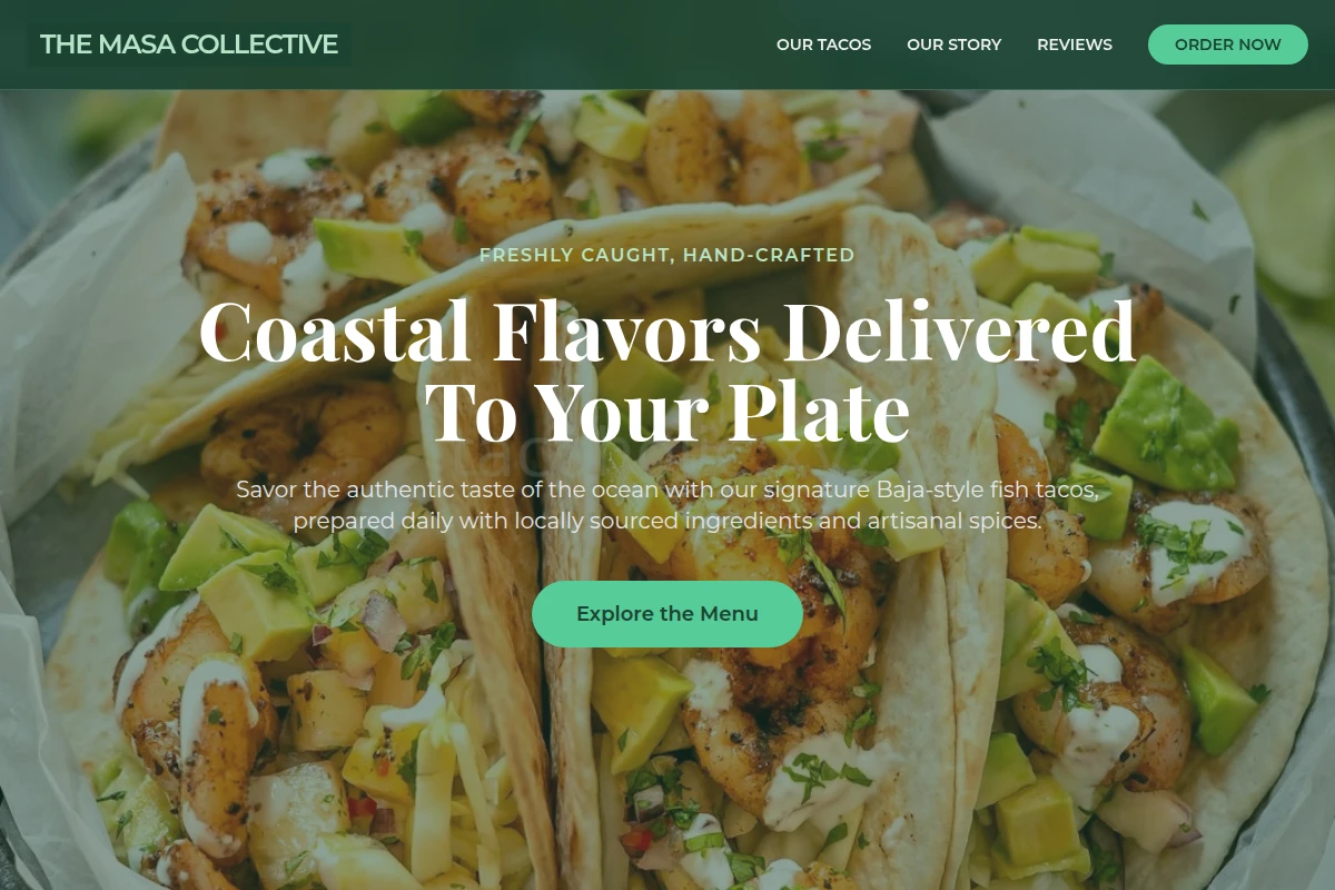 Order Fish Tacos