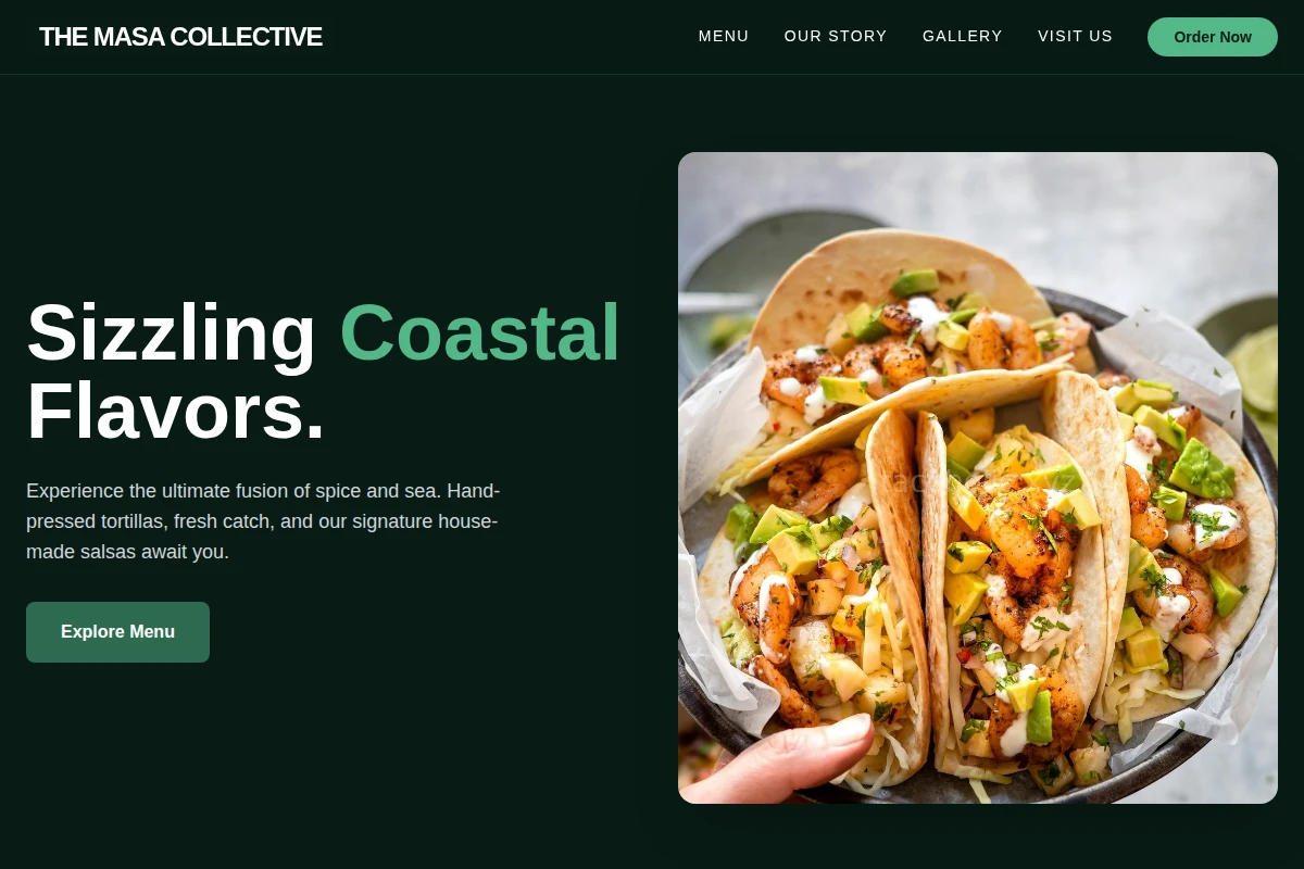 Spice Fish Tacos