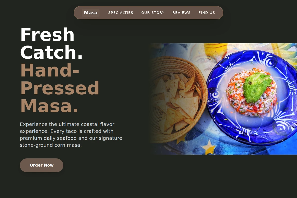 Masa Fish Tacos