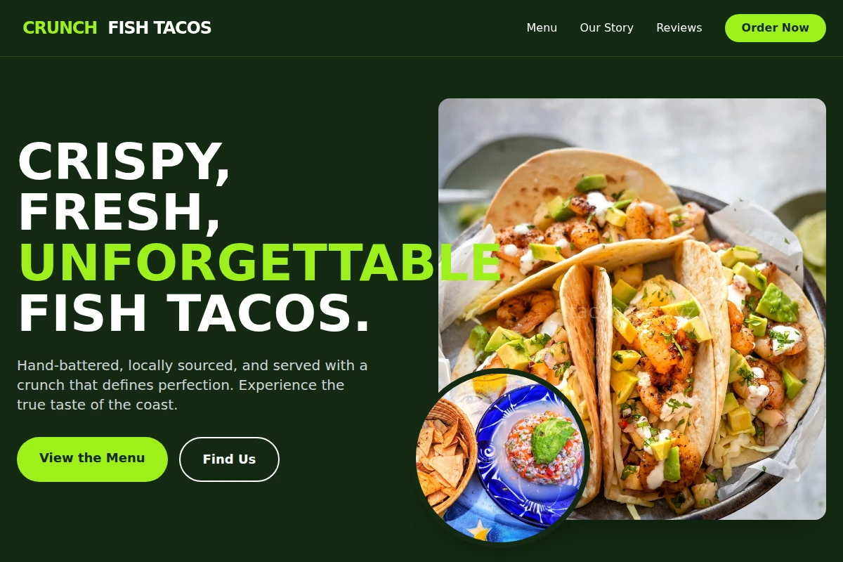 Crunch Fish Tacos