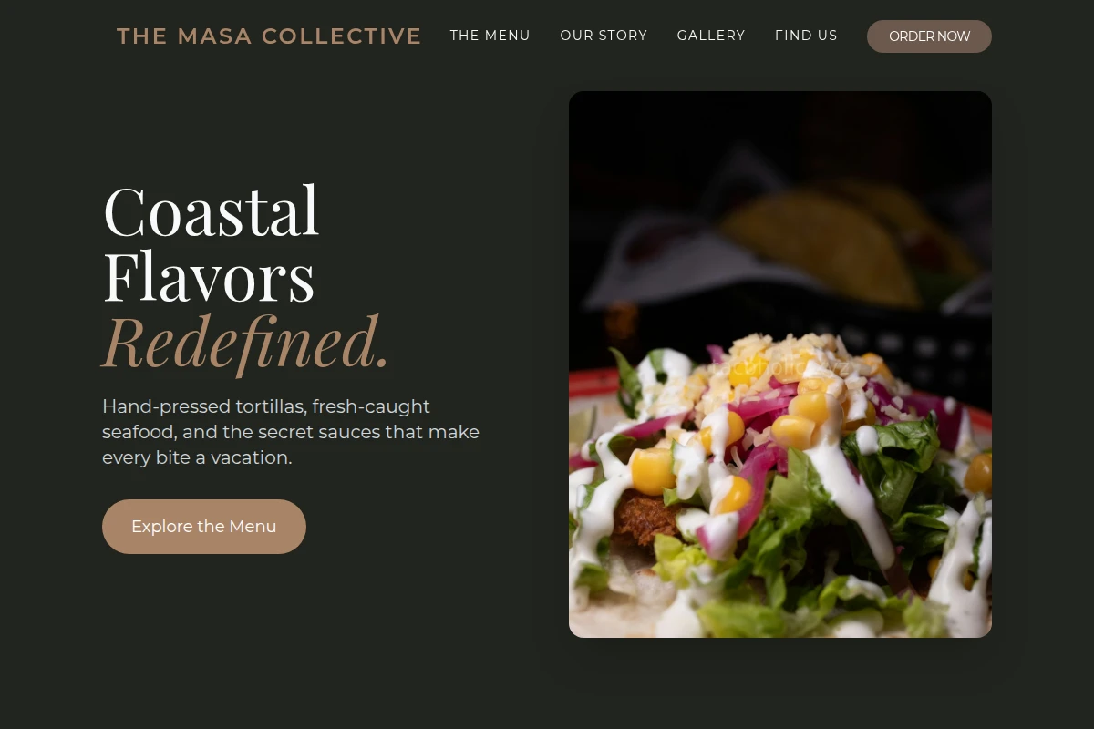 Order Fish Tacos