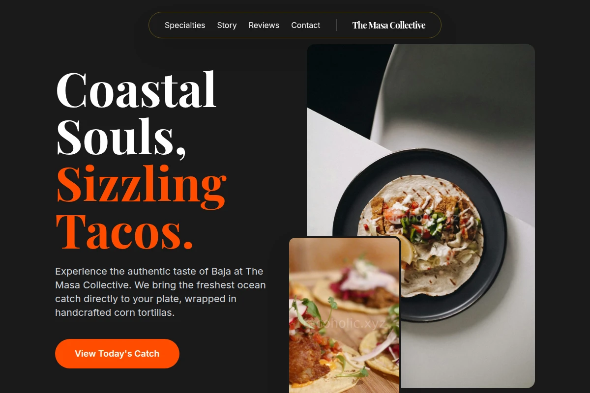 Shell Fish Tacos