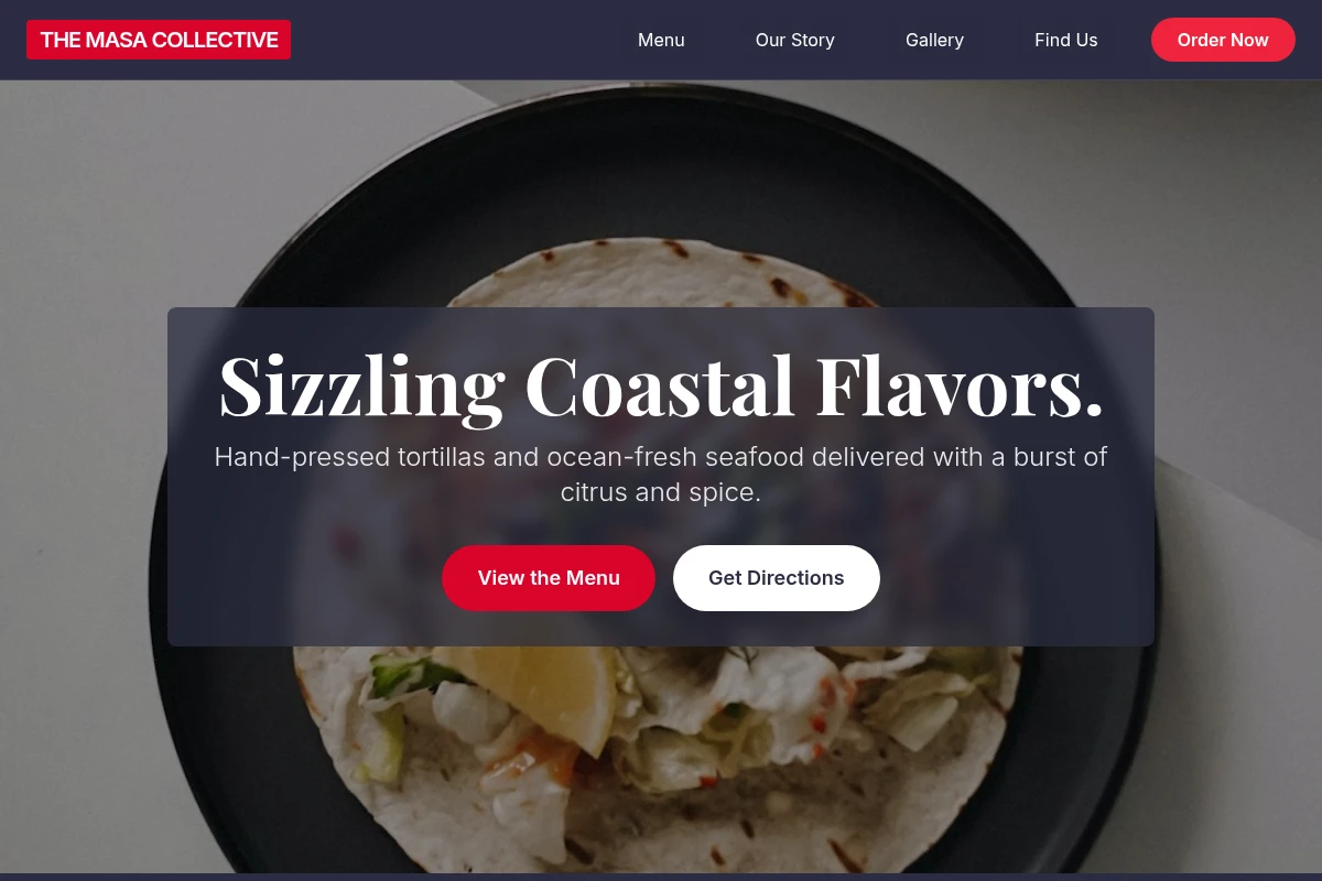 Shell Fish Tacos