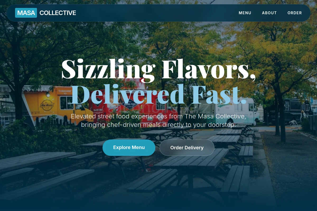 Delivery Food Truck