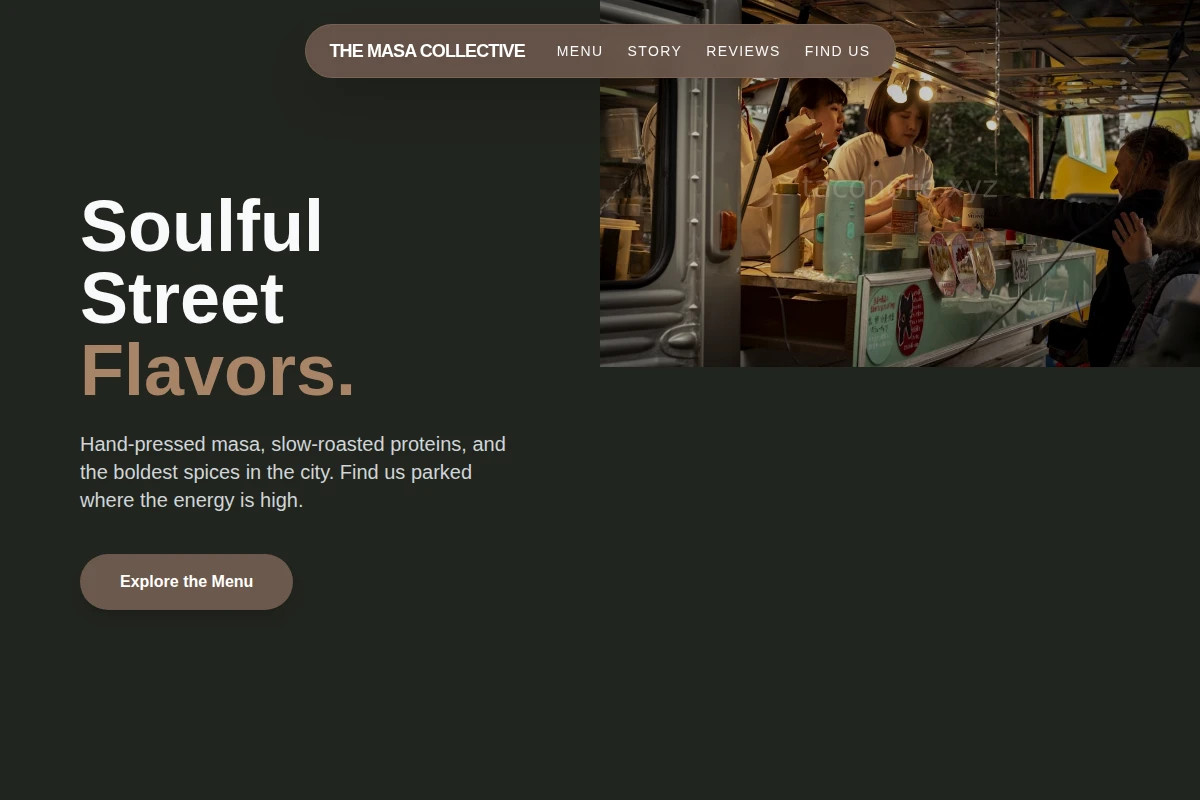 Menu Food Truck