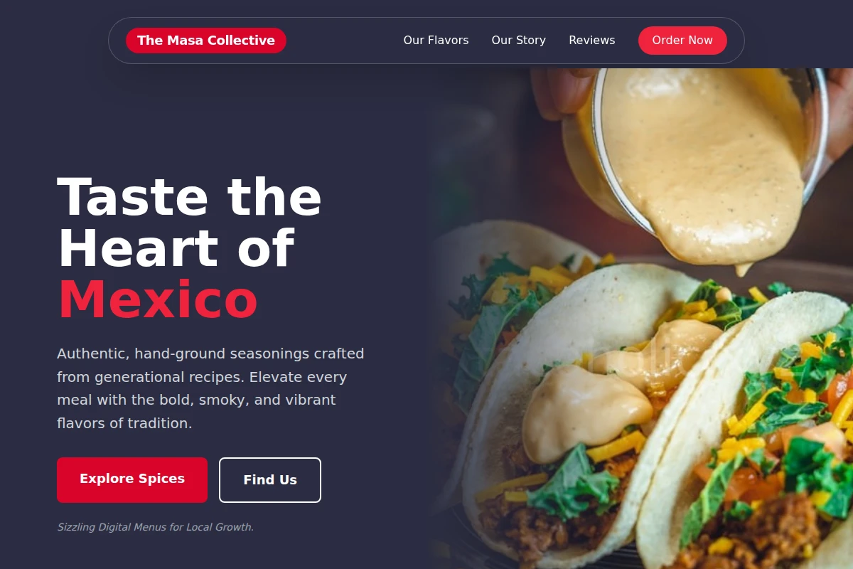 Seasoning Mexican Food