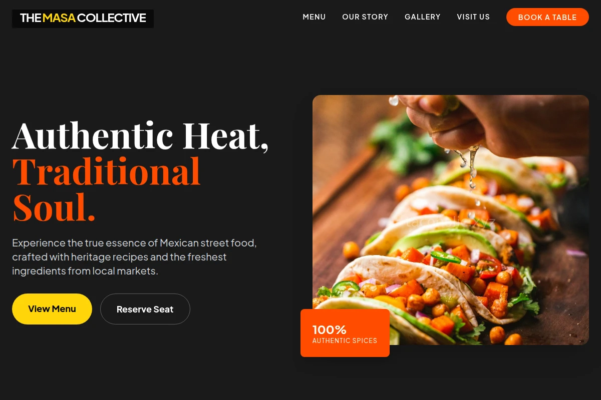 Sizzle Mexican Food