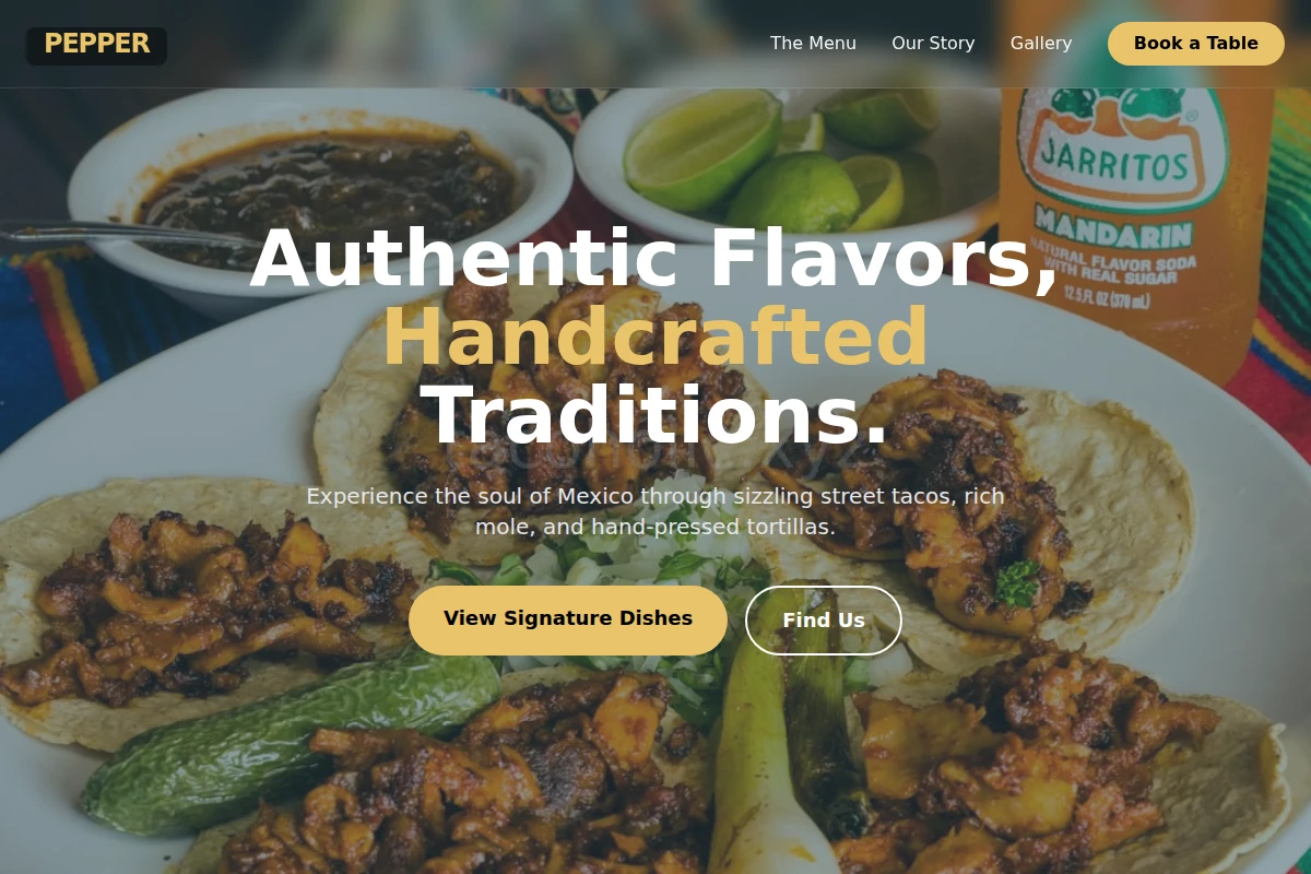 Pepper Mexican Food