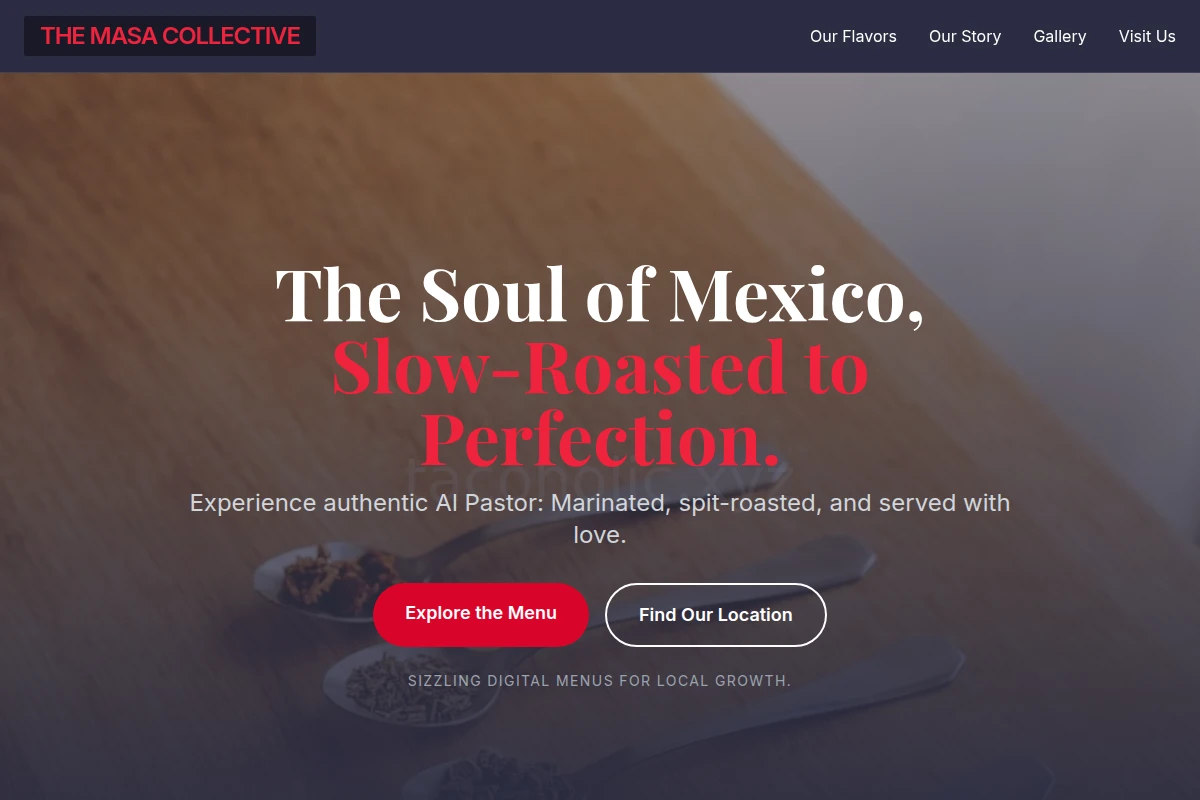 Al Pastor Specialty Food