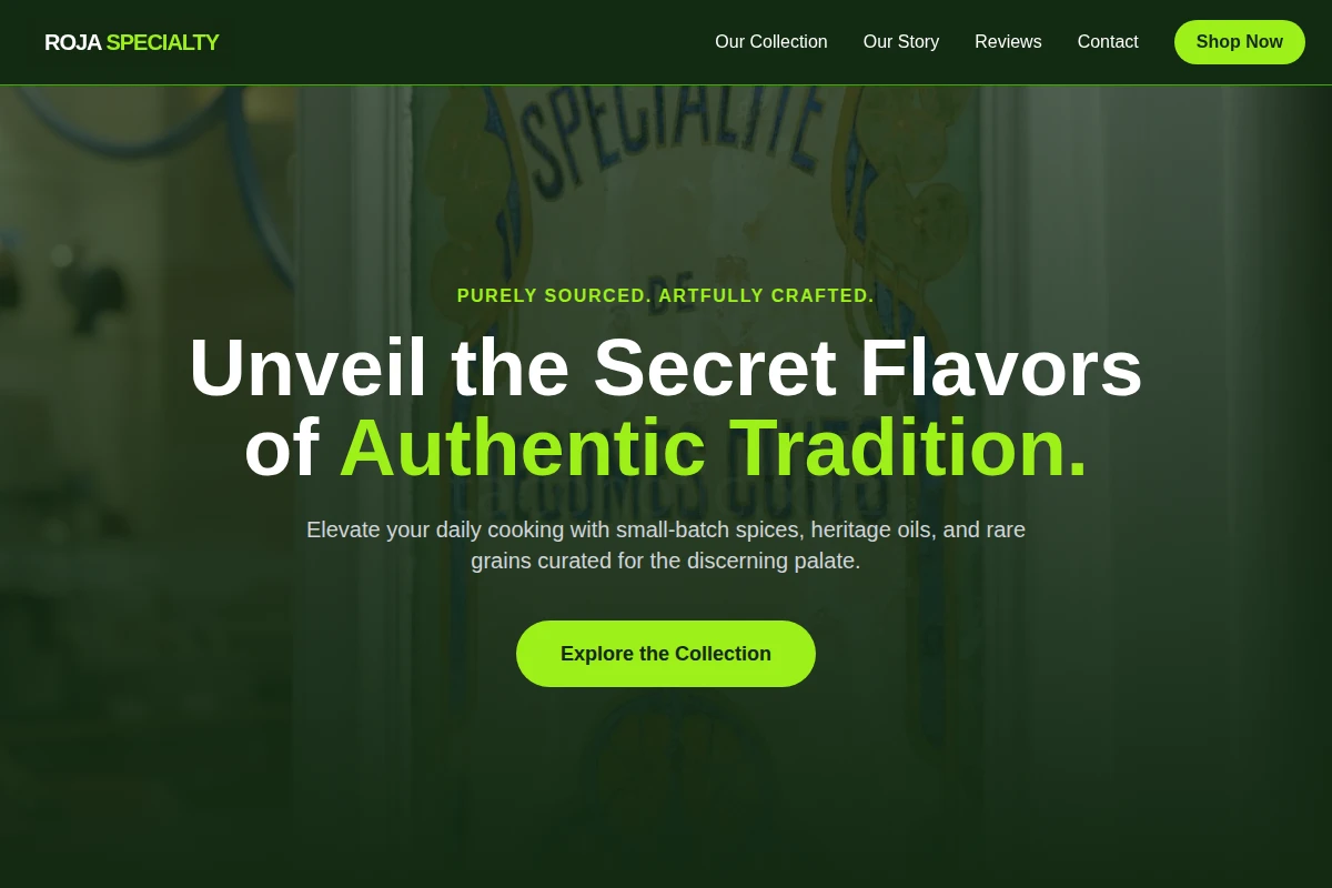 Roja Specialty Food